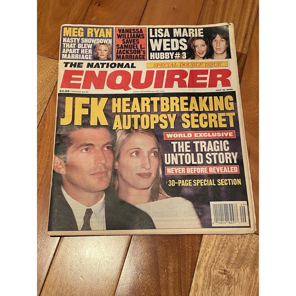 LOT of 11 John F Kennedy Jr Death Magazines Newspapers 1999 JFK Carolyn Bessette - Picture 3 of 13